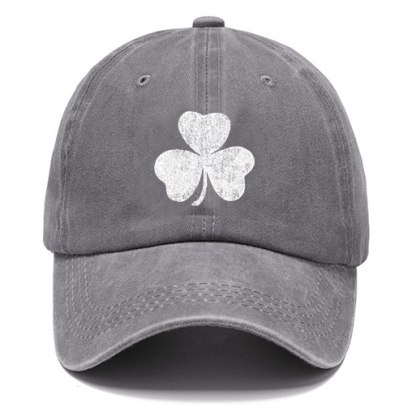 St. Patrick's Day Lucky You Shamrock Washed Cotton Sun Hat Vintage Outdoor Casual Cap-Unitsen