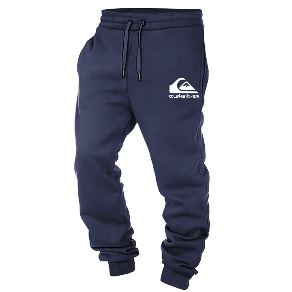 Men's Vintage Surfing Print Elastic Waist Drawstring Jogger Sweatpants-Unitsen