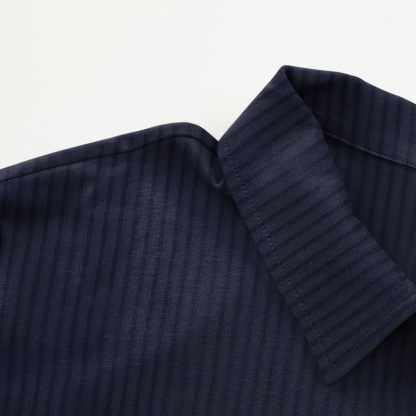 Men's T-Shirt Zipper Polo Stripe Print Outdoor Summer Daily Short Sleeve Tops-Unitsen