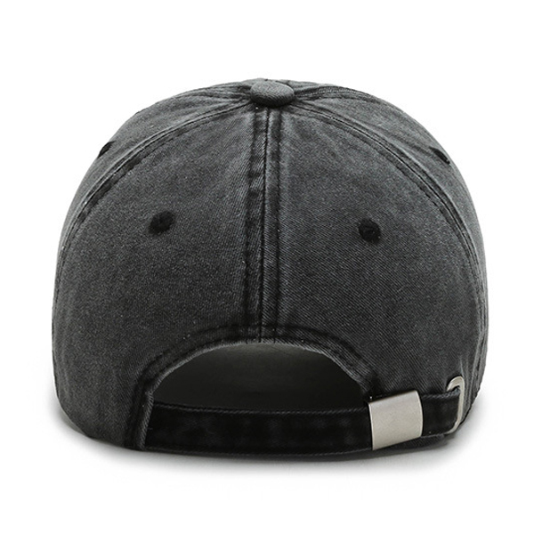 Men's Vintage Nautical Shipsight Embroidered Washed Sun Hat-Unitsen