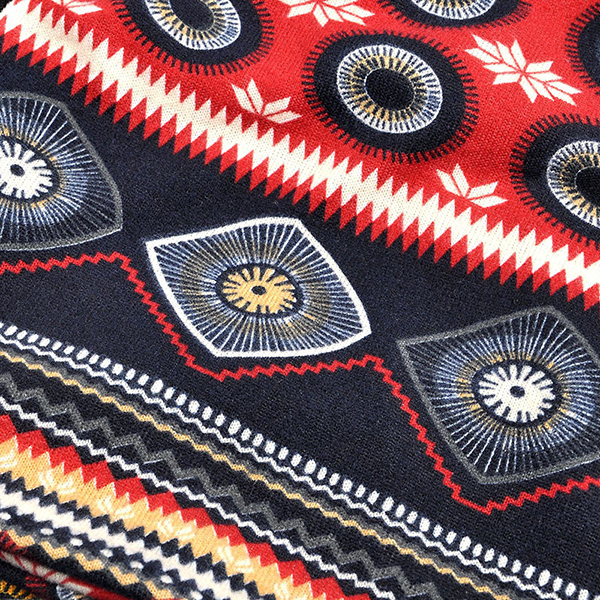 Ethnic Floral Double Use Outdoor Knitted Hat-Unitsen