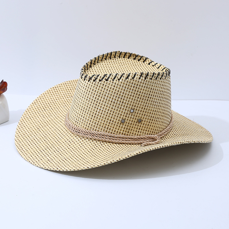 Men's Vintage Western Cowboy Sun Hat-Unitsen