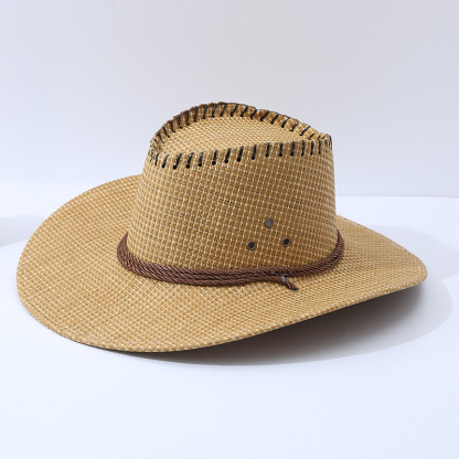 Men's Vintage Western Cowboy Sun Hat-Unitsen
