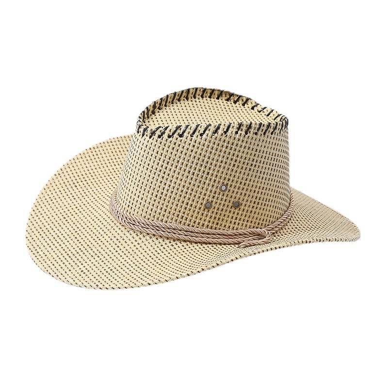 Men's Vintage Western Cowboy Sun Hat-Unitsen