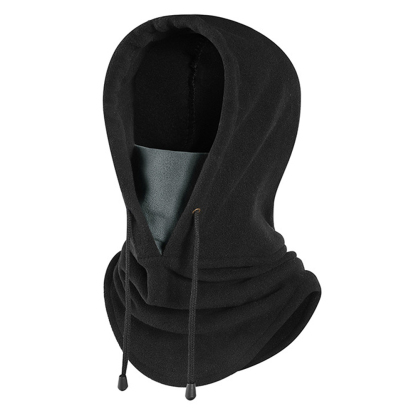 Men's Outdoor Fleece Warm Scarf Hat-Unitsen