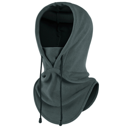 Men's Outdoor Fleece Warm Scarf Hat-Unitsen