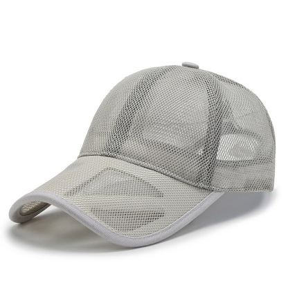 Men's Outdoor Breathable Mesh Baseball Cap Sun Hat-Unitsen