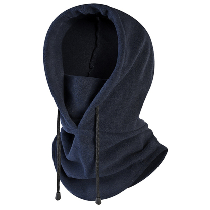 Men's Outdoor Fleece Warm Scarf Hat-Unitsen