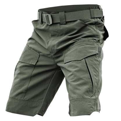 Men's Outdoor Tactical Pocket Cargo Shorts-Unitsen