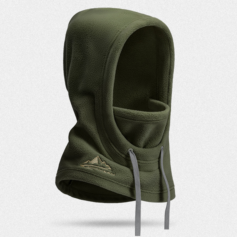 Men's Outdoor Fleece Warm Scarf Hat-Unitsen