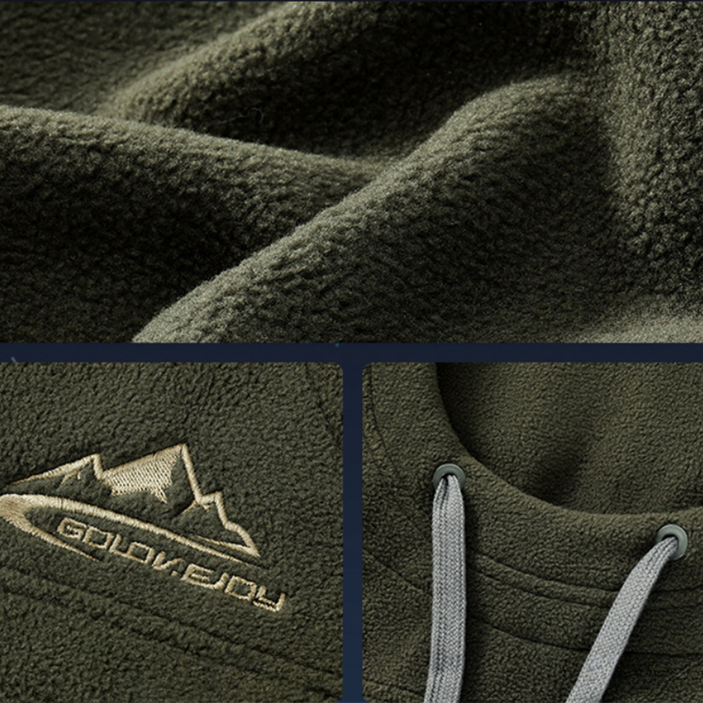 Men's Outdoor Fleece Warm Scarf Hat-Unitsen