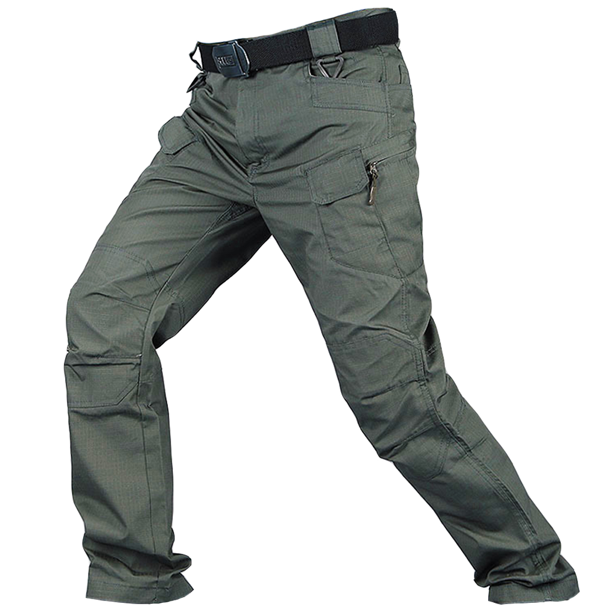 Men's Training Tactical Multi-Pocket Cargo Pants-Unitsen