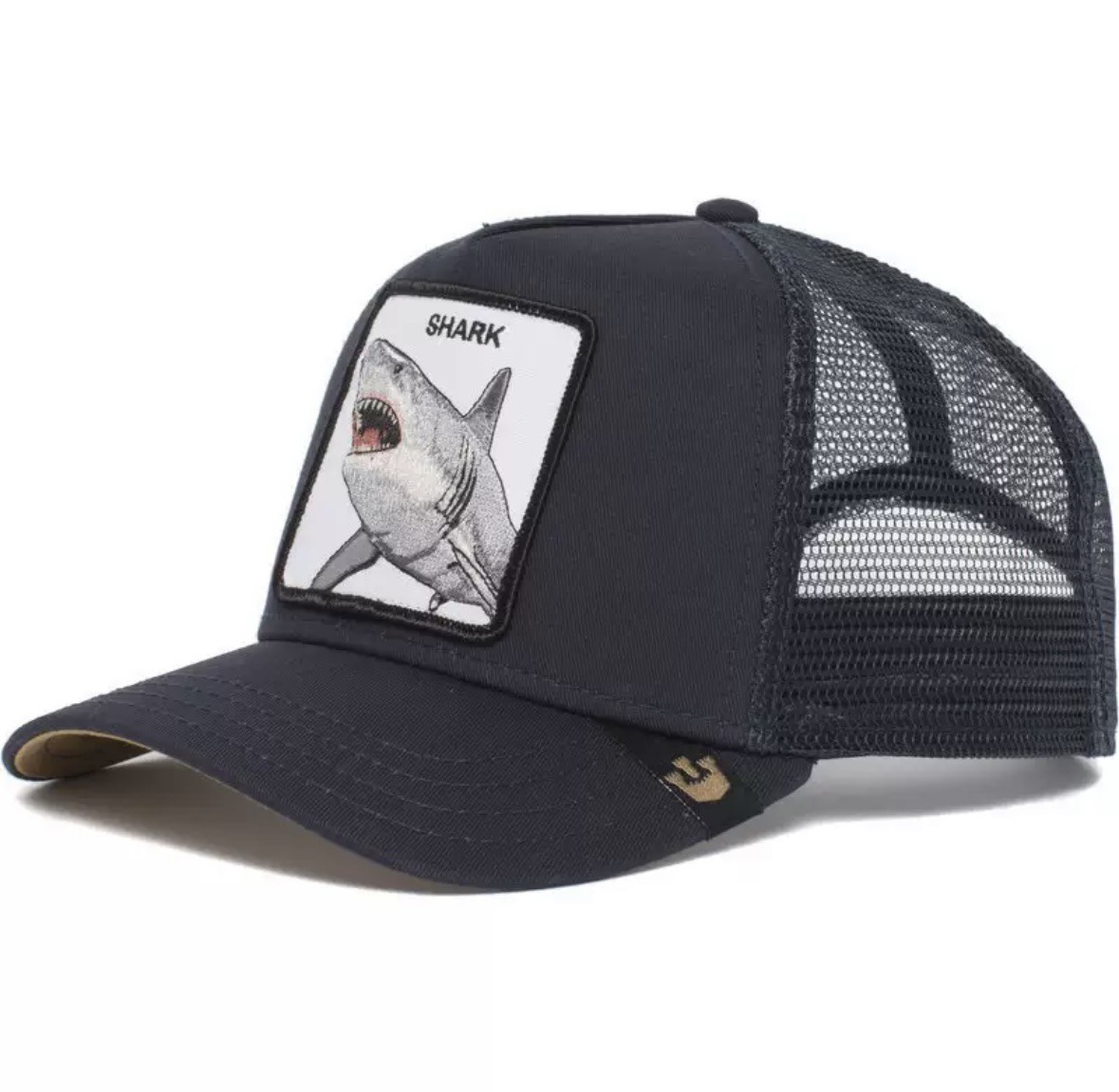 Animal Baseball Cap, Sun Protection Mesh, Embroidered Truck Driver, Black Panther,Rooster And Lion Hat-Unitsen