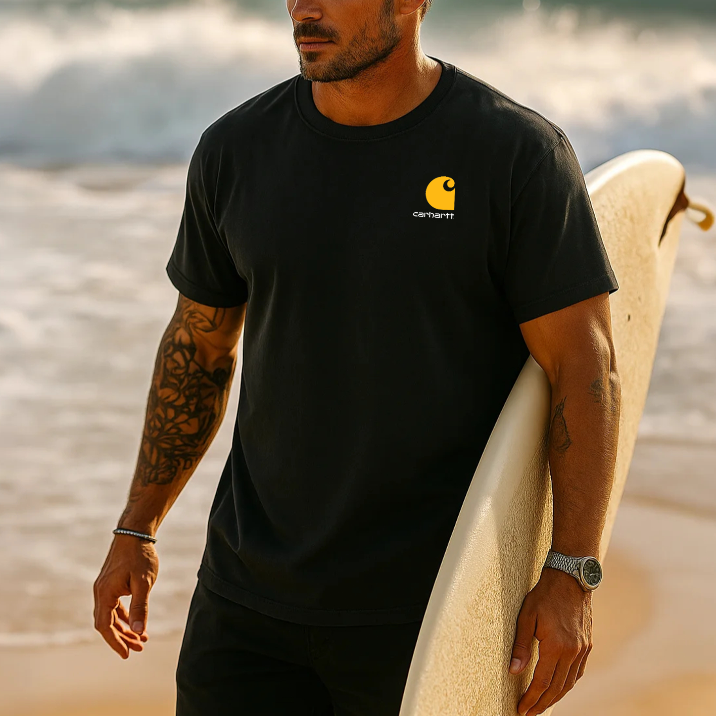 Carhartt Men's Vintage Print Outdoor Surf Tee-Unitsen