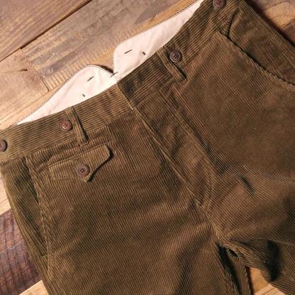 1920s 12oz Corduroy Farmer Work Trousers-Unitsen