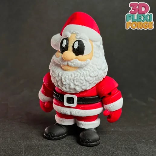 🔥Christmas Early Discount 49% Off🎅Cute Flexi Santa Claus and Book Case & Keychain