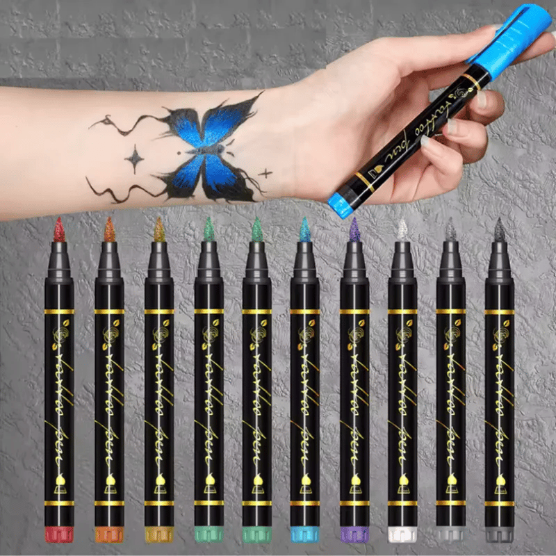 Safe & Fun Temporary Tattoo Pens | Creative Body Art for All Ages