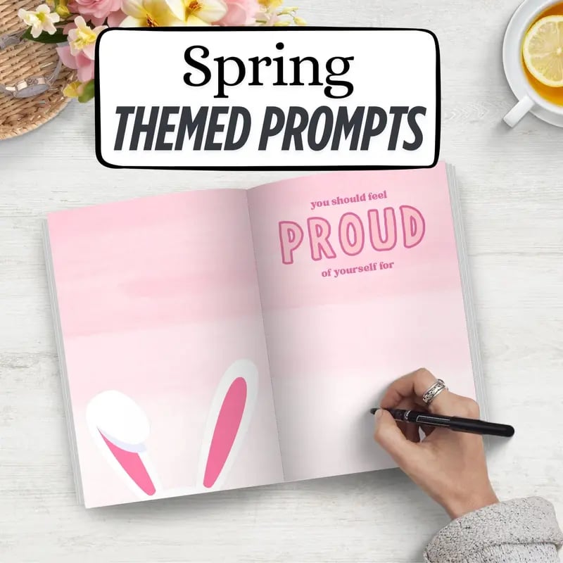 ❤️Just A Few Things To Fill Your Basket🧺Springtime Keepsake for Easter Basket Ideas 2026 Fill-In-The-Blank Book📚