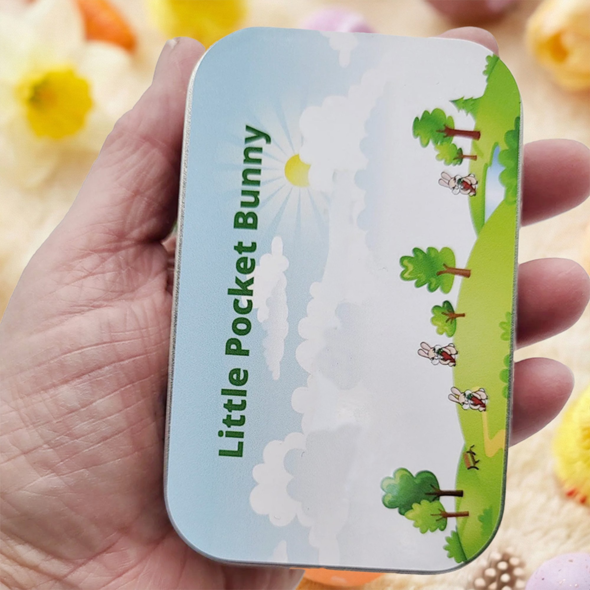 ✨🐇Mother & Baby Bunny "Pocket Hug" – The Ultimate Handmade Mini World in a Tin