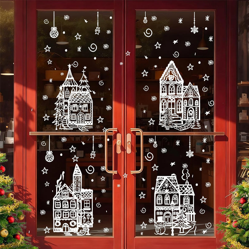 Christmas Village Stickers