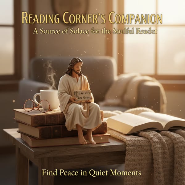 ✨Handcrafted Jesus Figurine✝️Serene Desk Companion🙏