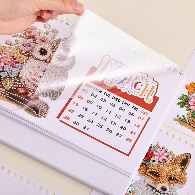 🔥LAST DAY 49% OFF💎2026 DIY Diamond Painting Desk Calendar🗓️