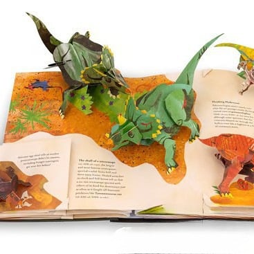 ⏰Historical Lowest Price: Save 50%-🦖3D Encyclopedia Prehistorica Dinosaurs📙HARDCOVER