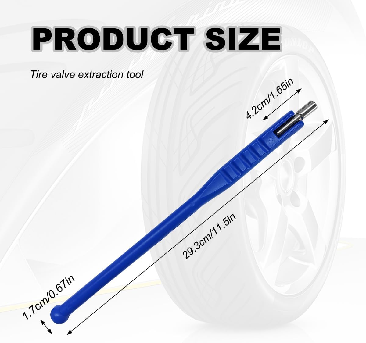 🔥Tire Valve Puller Tool Tire Valve Stem with Valve Core Remover Tool