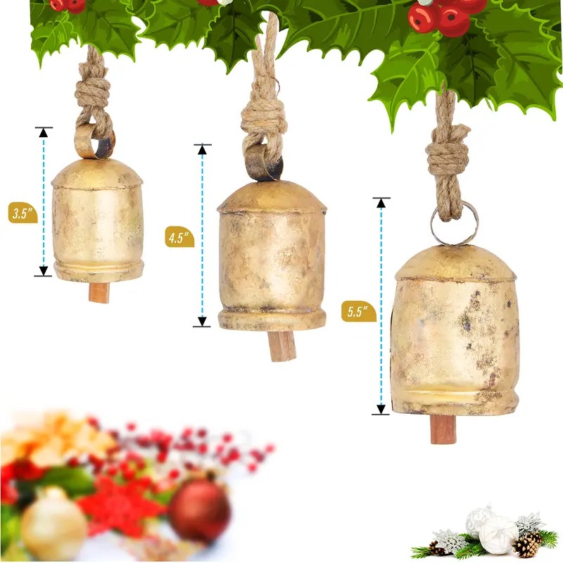 🔥Hot Sale 50% Off - 🎄Christmas Cow Bells Decoration🎁