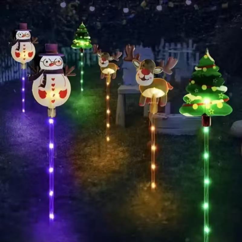 🔥Hot Sale 49% OFF⏳Warm Glow Festive Garden Stake Lights