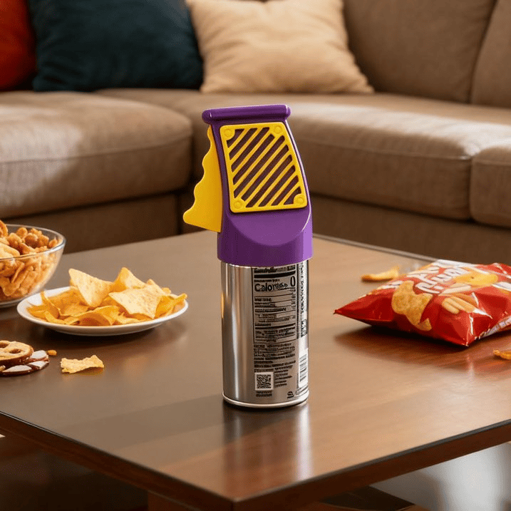 🎁 3D Printed Can Opener Effortless One-Hand One-Press Durable