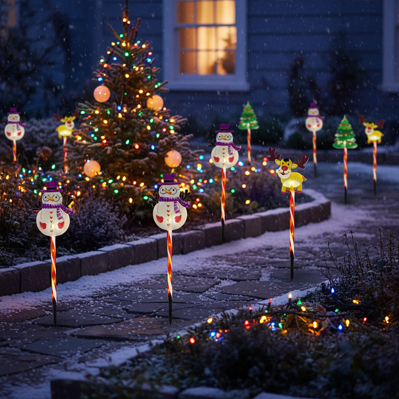 🔥Hot Sale 49% OFF⏳Warm Glow Festive Garden Stake Lights