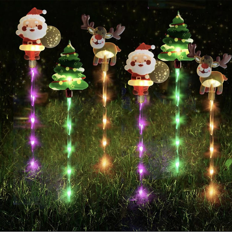 🔥Hot Sale 49% OFF⏳Warm Glow Festive Garden Stake Lights