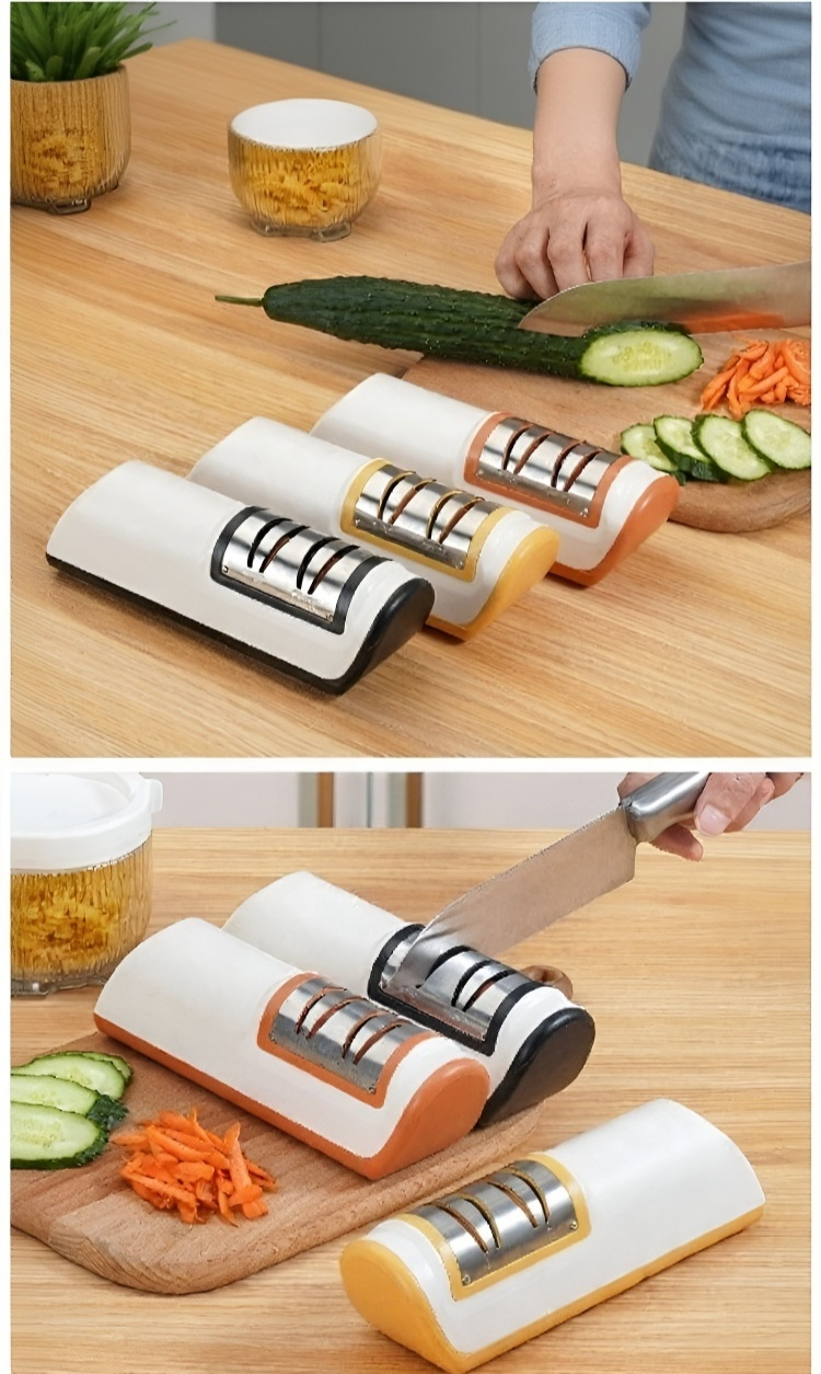 Reîncărcător electric portabil cu indicator LED pentru cuțit de bucătărie