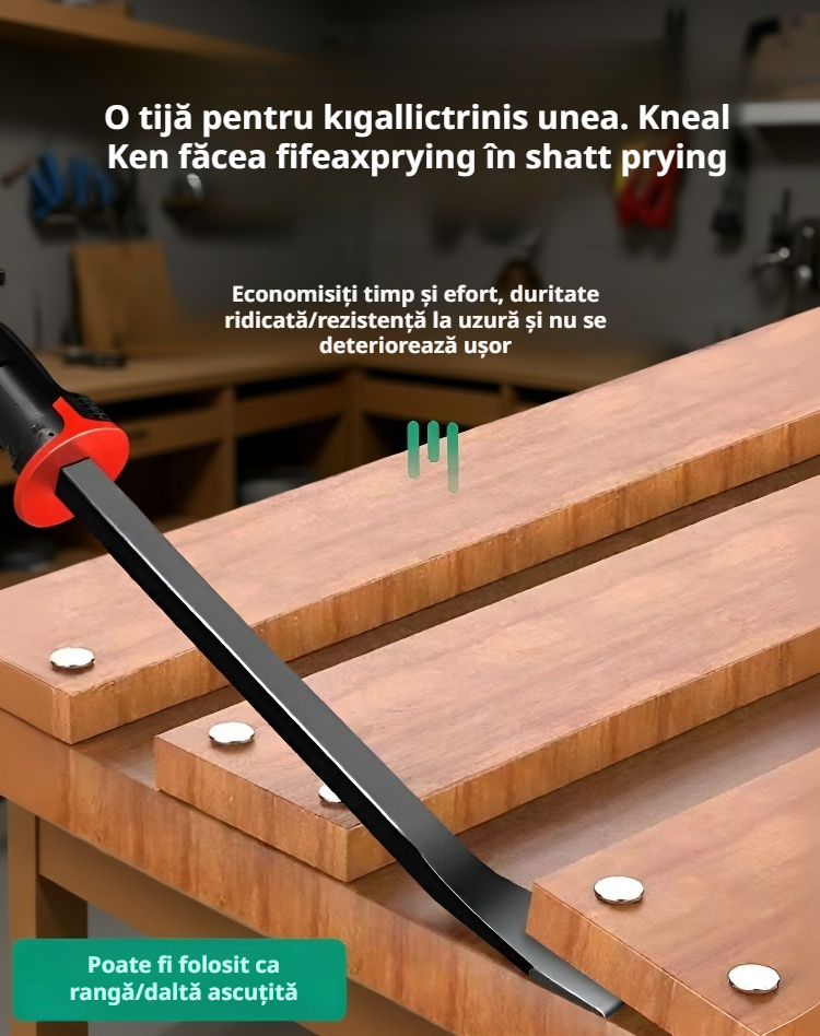 Accesoriu universal pentru demontarea anvelopelor cu șurubelniță