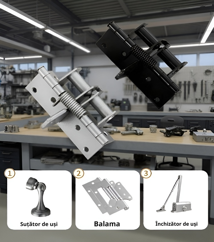 Sistem automat de poziționare pentru uși
