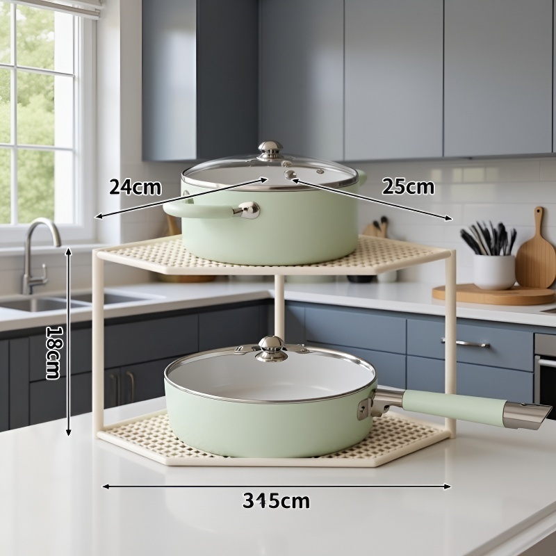 Raft de organizare pentru ustensile de bucătărie sub chiuvetă