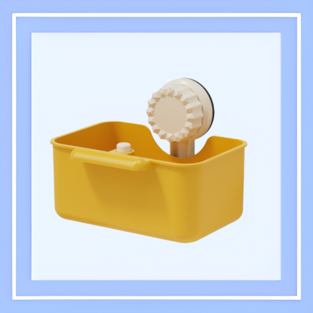 Coș de scurgere pentru chiuvetă, material plastic impermeabil, multifuncțional