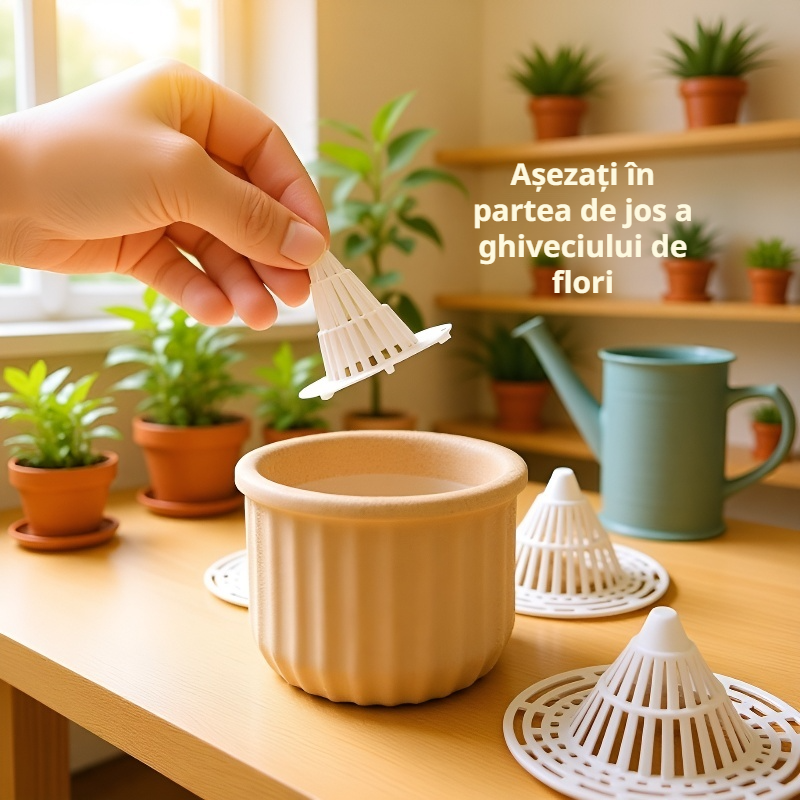 Plasă de drenaj anti-putrezire pentru acoperirea găurilor de scurgere