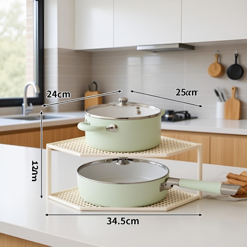 Raft de organizare pentru ustensile de bucătărie sub chiuvetă