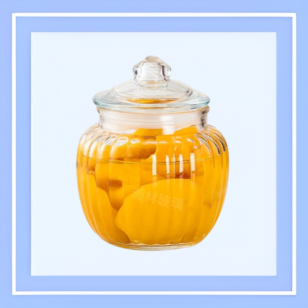  Borcan etanș din sticlă groasă pentru murături, vin și cereale, uz casnic