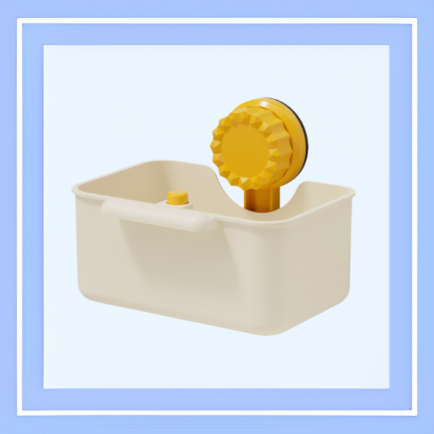 Coș de scurgere pentru chiuvetă, material plastic impermeabil, multifuncțional