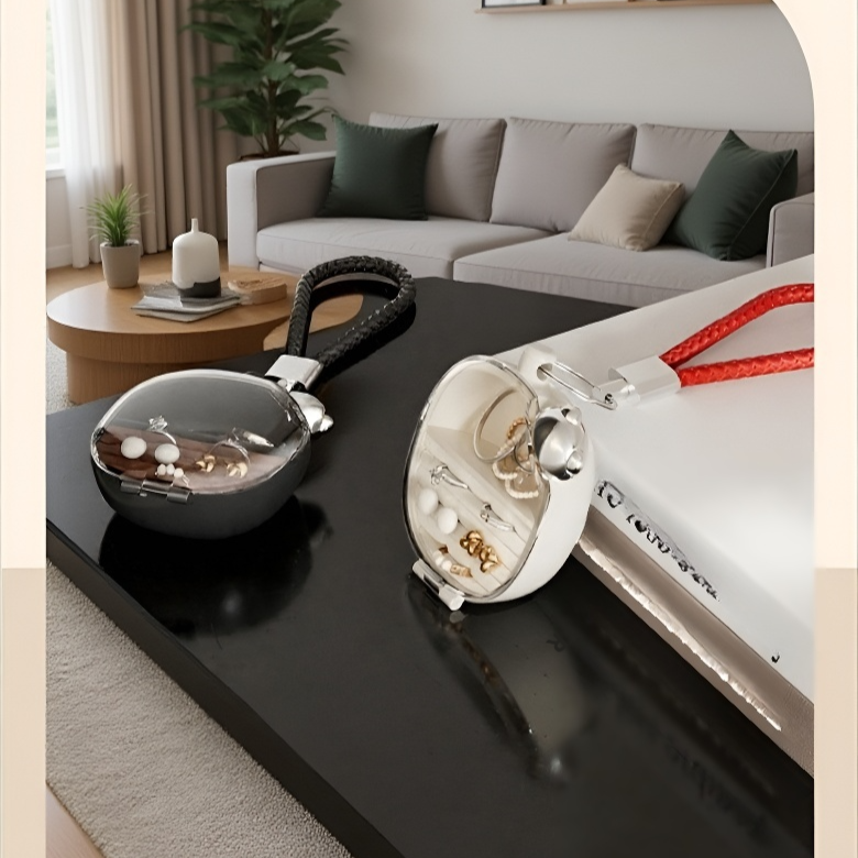 Cutie de depozitare pentru organizarea mini cerceilor exquisite