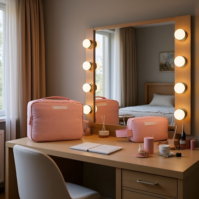 Portable Large Capacity Waterproof Makeup Bag