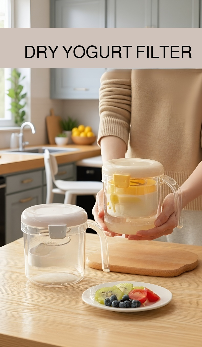 Large capacity yogurt strainer for whey separation