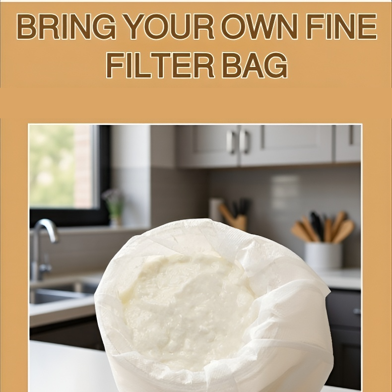 Large Capacity Whey Separation Cold Brew Yogurt Strainer