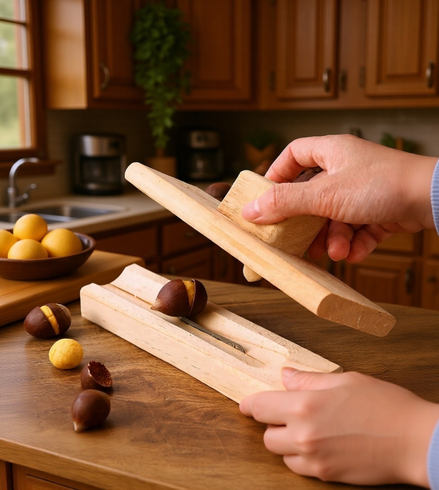 Multifunctional Lotus Seed Peeler Tool