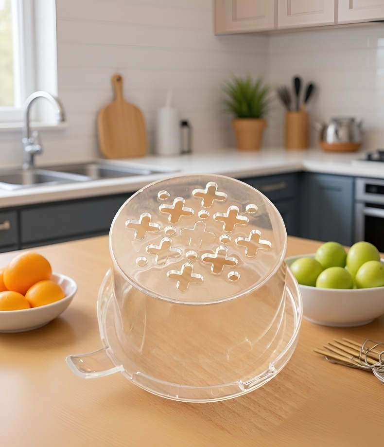 Whey separation strainer for labneh and cheese