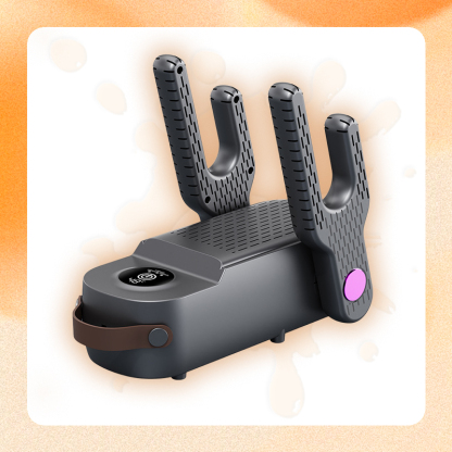 Energy-Saving Foldable Shoe Dryer for Two Pairs