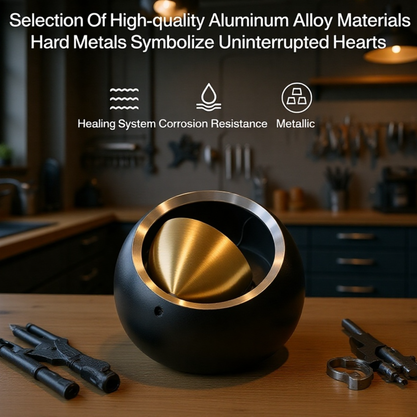 Entryway Loud Reminder Doorbell in Brass 